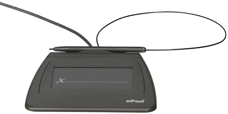 Bảng chữ ký điện tử ePad của hãng ePadLink (Mỹ)