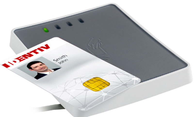 Đầu đọc thẻ không tiếp xúc RFID NFC Identiv uTrust 4711 F