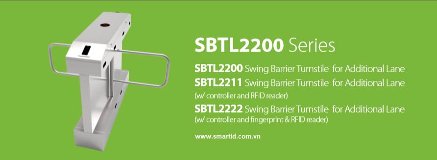 Cổng Swing barrier  ZKTECO SBTL2200