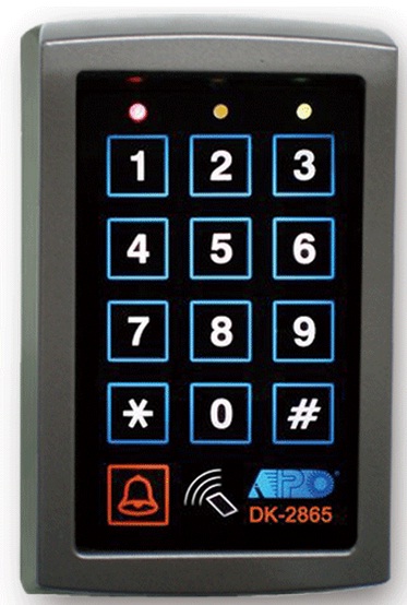 APO DK-2865 - Weatherproof Card Reader / Pin-Code Keypad