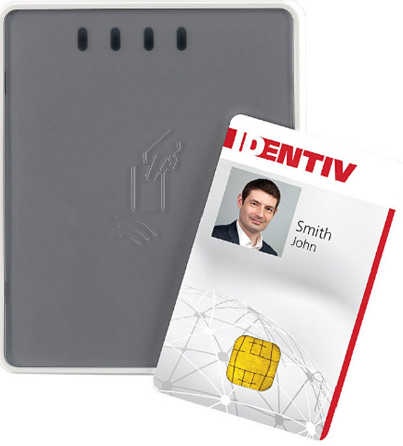 Đầu đọc thẻ không tiếp xúc RFID NFC Identiv uTrust 4701 F