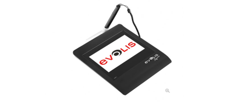 Bảng chữ ký điện tử màu ERT SIG ACTIV của hãng Evolis (Pháp)