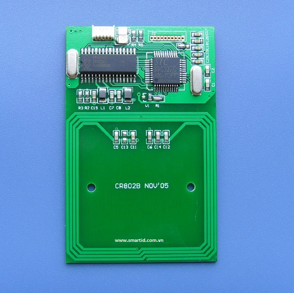 Module đầu đọc thẻ từ thông minh CR802D, thiết bị đọc ghi thẻ từ