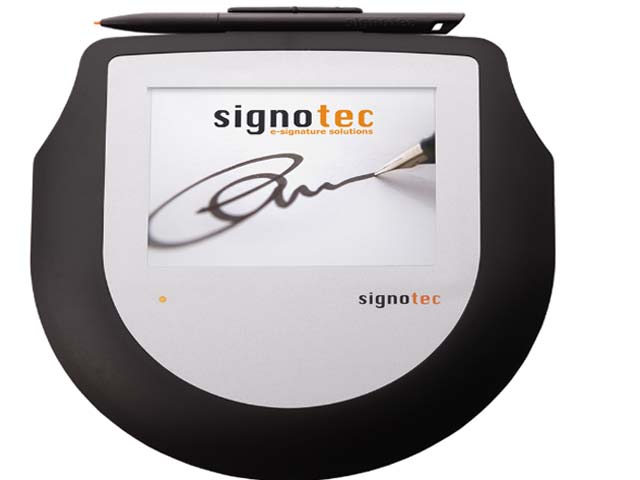 Ứng dụng của thiết bị chữ ký điện tử Signotec trong Chính phủ điện tử