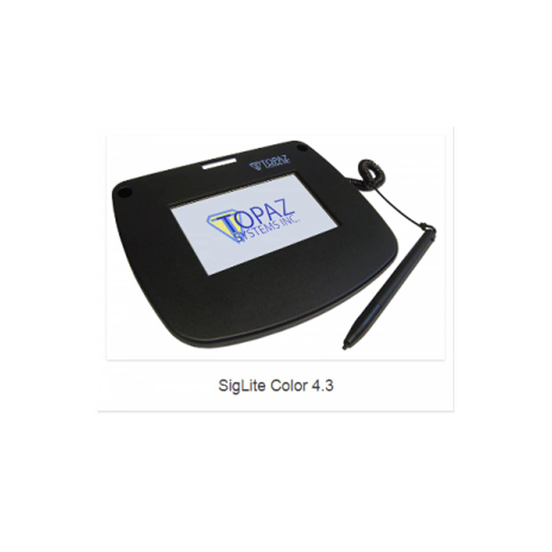 Bảng chữ ký điện tử Color LCD Pads của hãng Topaz Systems (Mỹ)