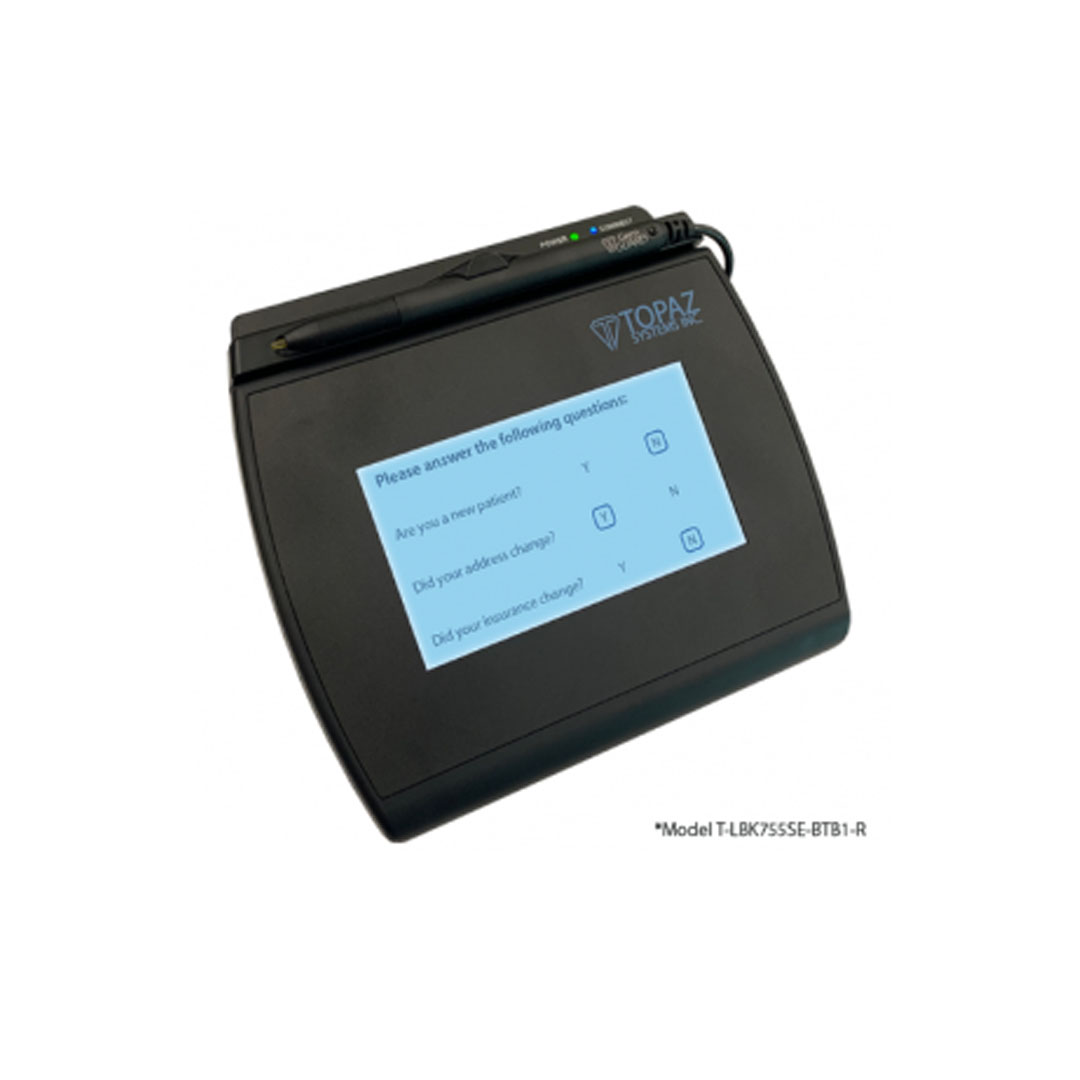 Bảng chữ ký điện tử SignatureGem LCD Pads của hãng Topaz Systems (Mỹ)