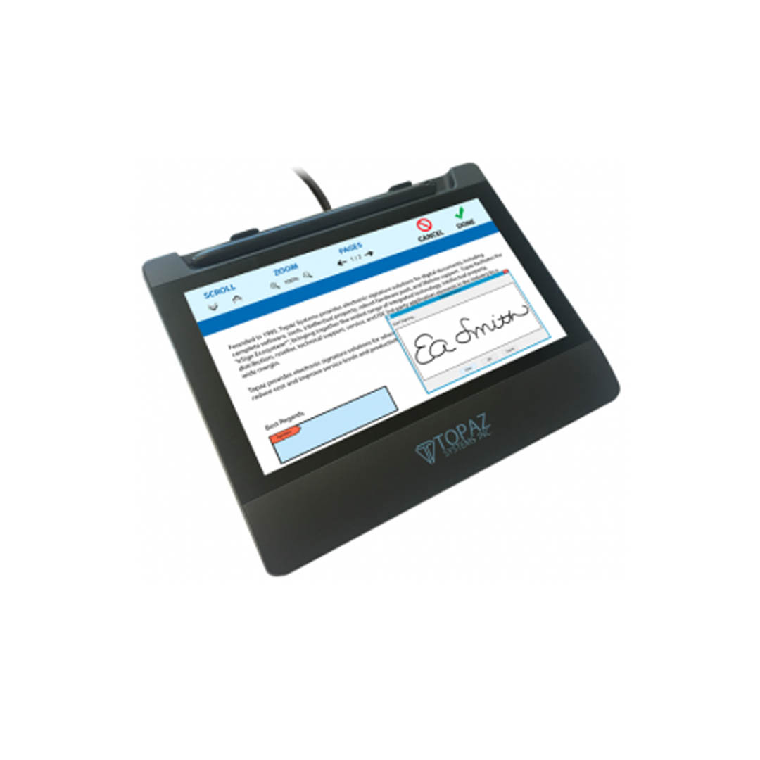 Bảng chữ ký điện tử GemView 7 Tablet Display của hãng Topaz Systems (Mỹ)