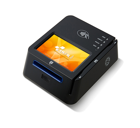 Máy quẹt thẻ đa năng tại điểm thanh toán Duali DP-636X