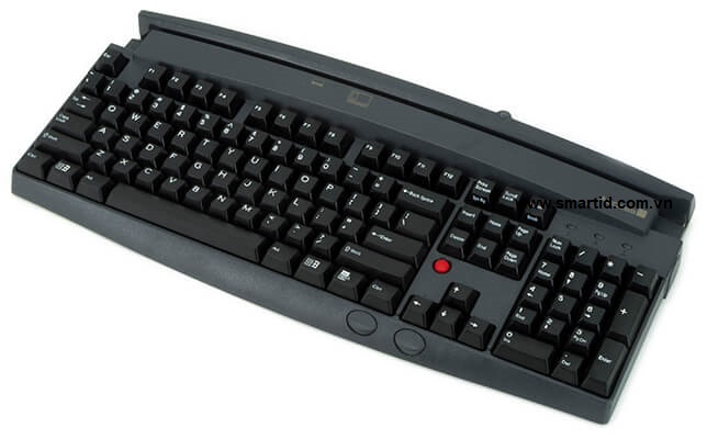 Bàn phím keyboard tích hợp đọc ký tự OCR/MRZ và đọc thẻ từ Magnetic