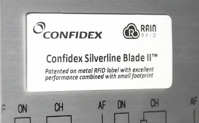 Thẻ RFID UHF gắn kim loại Confidex Silverline Blade II™ M730