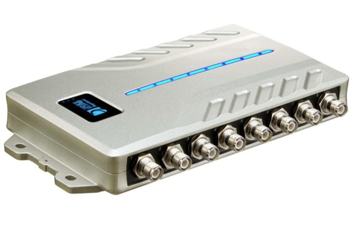 Đầu đọc RFID UHF cố định chuẩn công nghiệp 4 cổng hoặc 8 cổng Hopeland HF340 (HF380)