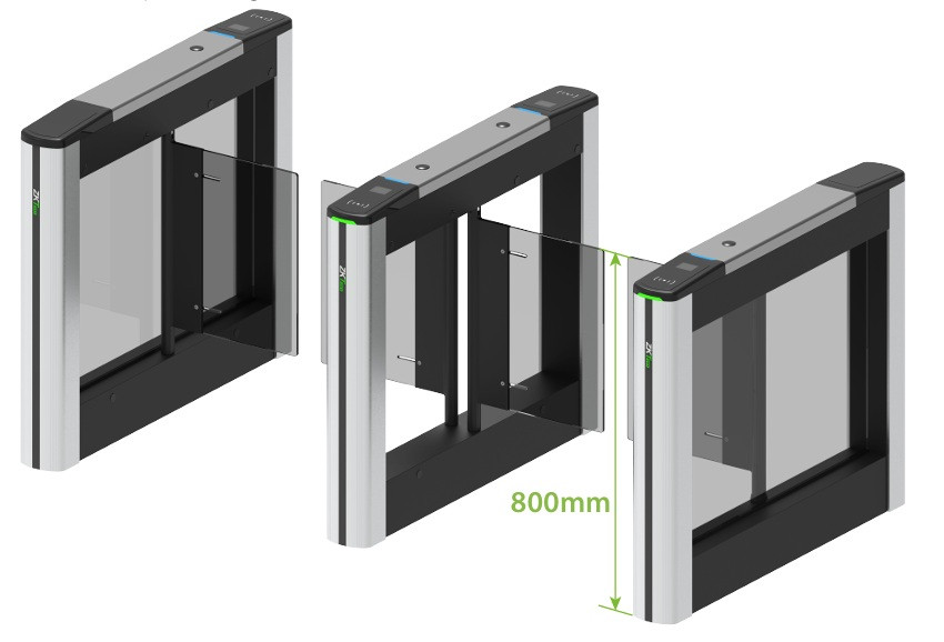 Cổng phân làn ZKTeco Saturn Plus Series