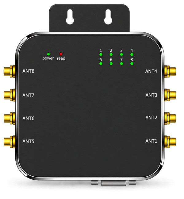 Đầu đọc RFID UHF cố định 8 cổng antenna Chainway UR8