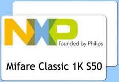 Thẻ Mifare 1K S50, NXP Chip