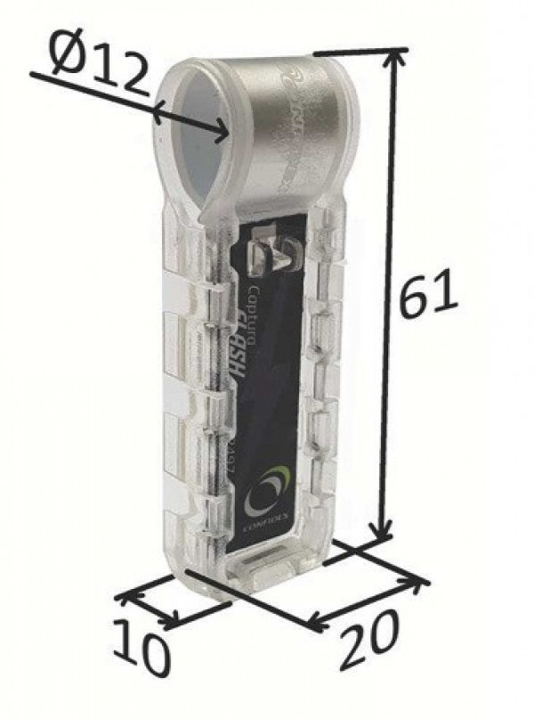 Thẻ tài sản RFID UHF Confidex Captura Flash™ UCODE 8m
