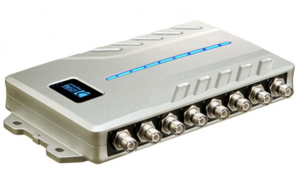 Đầu đọc RFID UHF cố định chuẩn công nghiệp 4 cổng hoặc 8 cổng Hopeland HF340 (HF380)