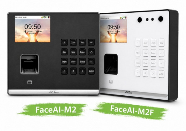 Máy chấm công vân tay, khuôn mặt thông minh FaceAI M2/M2F