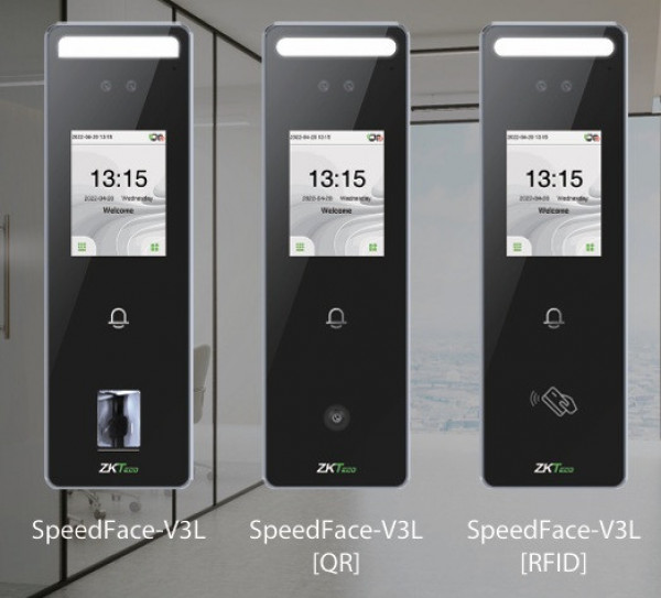 Thiết bị kiểm soát ra vào nhận diện khuôn mặt ZKTeco SpeedFace-V3L Series 