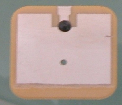 25 x 25 x 2 mm UHF RFID Ceramic Tag - Hyintech HYCT2525