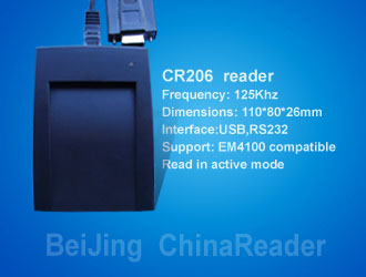 Đầu đọc thẻ RFID 125 Khz CR206U