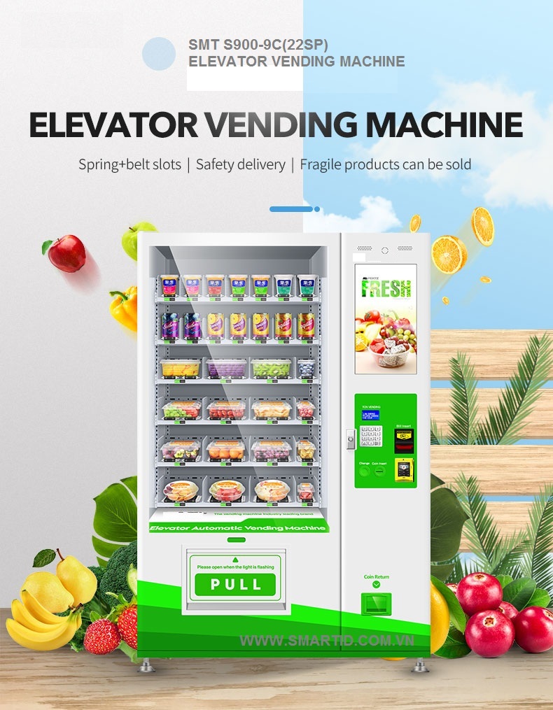 Máy bán thực phẩm đồ uống tự động - Food Vending Machine